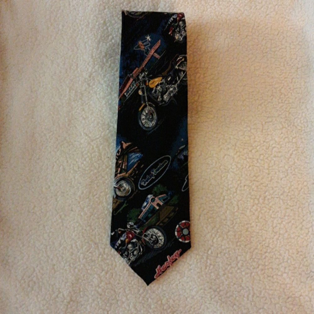 Harley-Davidson Necktie by Nicole Miller